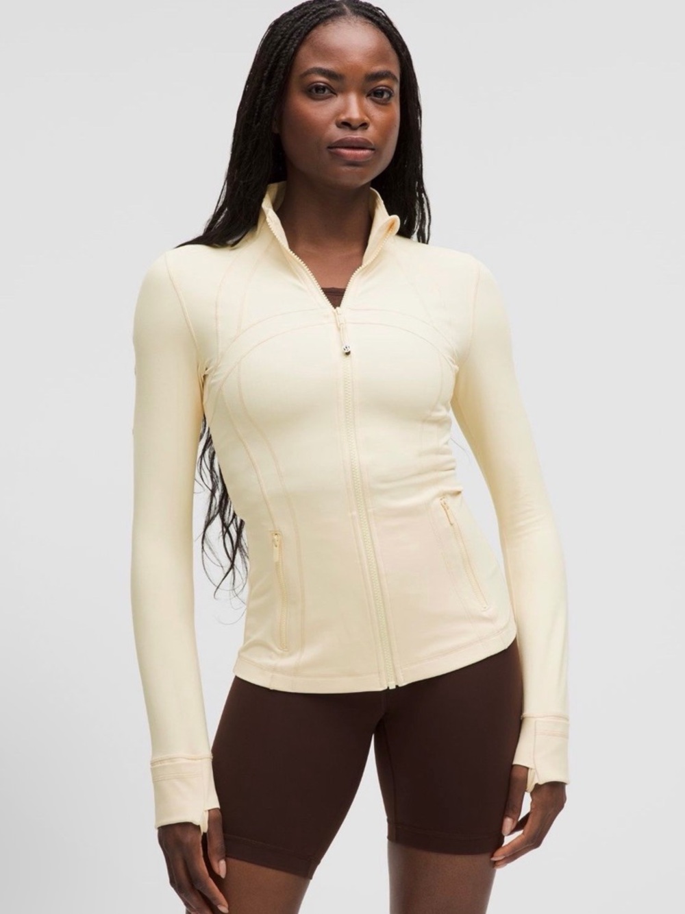 Lululemon Define Jacket in Buttercream